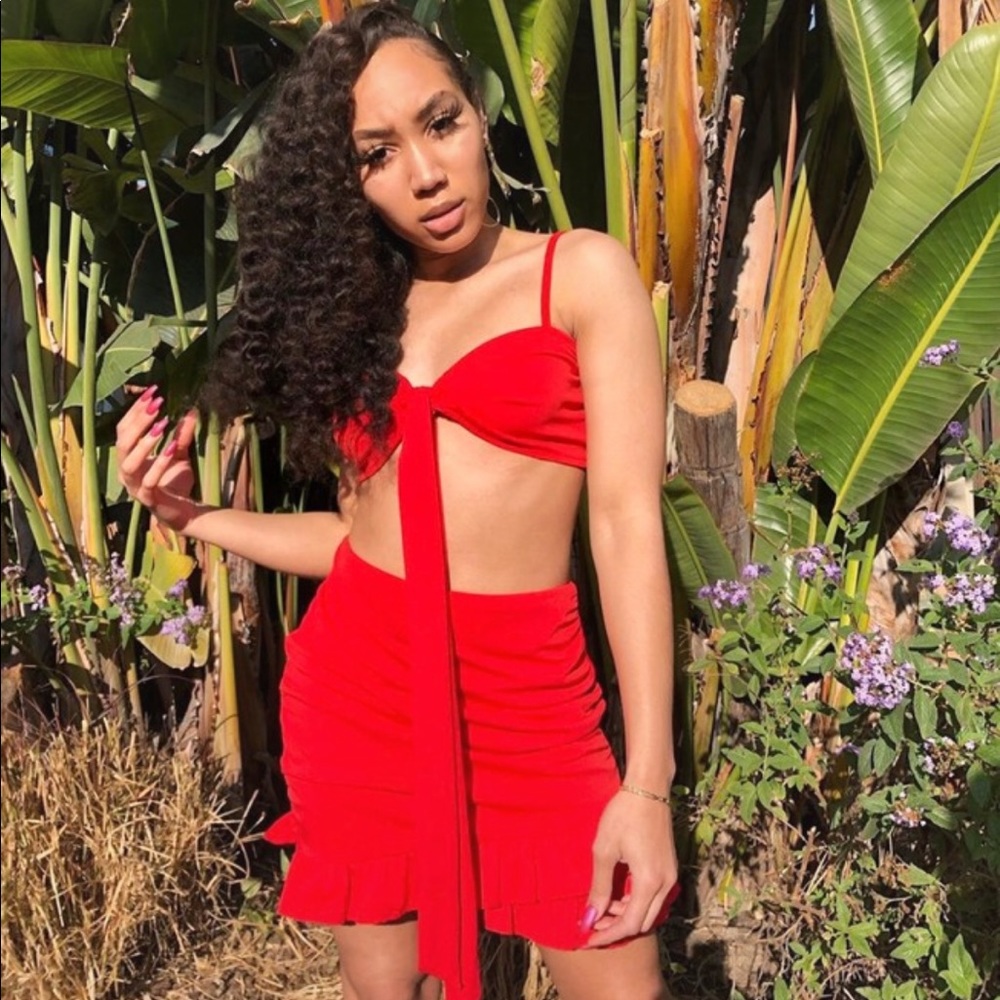 LADY IN A RED DRESS